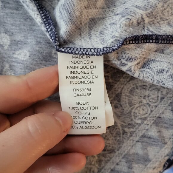 The Childrens Place Girls Paisley Sleeveless Dress Toddler 2T Boho Asymmetric - Picture 4 of 7